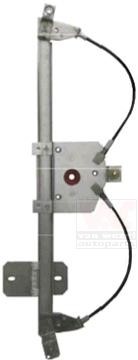 Window winder mechanism Renault Captur: 4386261 Van Wezel Window Regulator