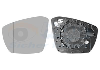 Side view mirror Volkswagen T-roc: 5710837 Van Wezel Mirror Glass, exterior mirror
