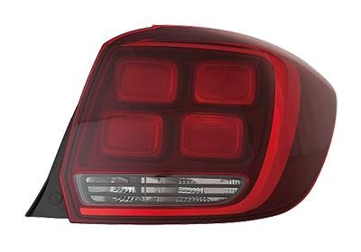 Tail lights Dacia Sandero: 1508932 Van Wezel Tail lamp upper right