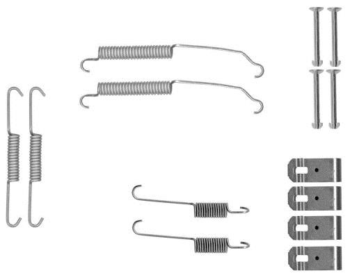 Brake pad fitting accessory Mazda 2: 97048000 Textar Brake pad fitting kit