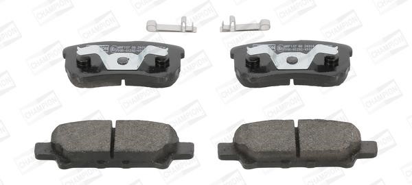 Champion 572547CH Brake Pad Set, disc brake 572547CH