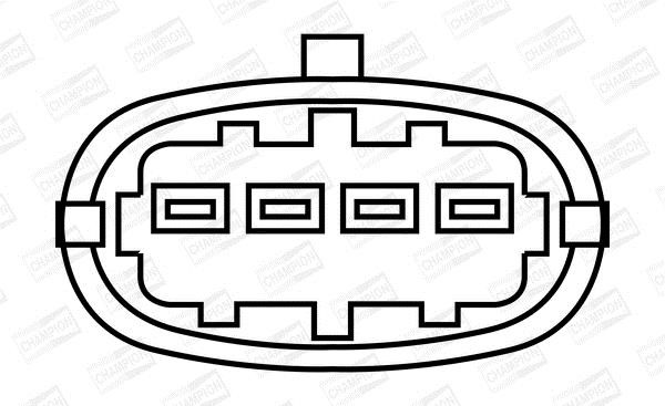 Champion BAEA019E Ignition coil BAEA019E