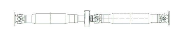 Cardan Volkswagen: GKNP20010 Lobro Propshaft, axle drive