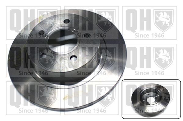 Quinton Hazell BDC5367 Rear brake disc, non-ventilated BDC5367