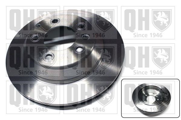 Quinton Hazell BDC5372 Rear ventilated brake disc BDC5372