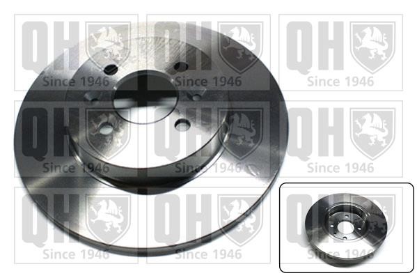 Quinton Hazell BDC5385 Rear brake disc, non-ventilated BDC5385