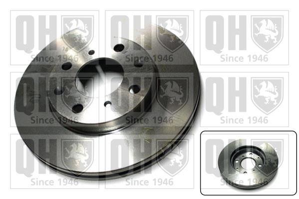 Quinton Hazell BDC5386 Front brake disc ventilated BDC5386