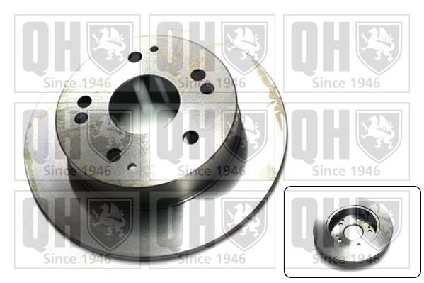 Quinton Hazell BDC5388 Rear brake disc, non-ventilated BDC5388