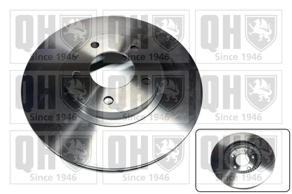 Quinton Hazell BDC5394 Front brake disc ventilated BDC5394