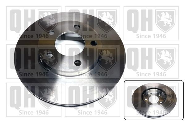 Quinton Hazell BDC5398 Front brake disc ventilated BDC5398