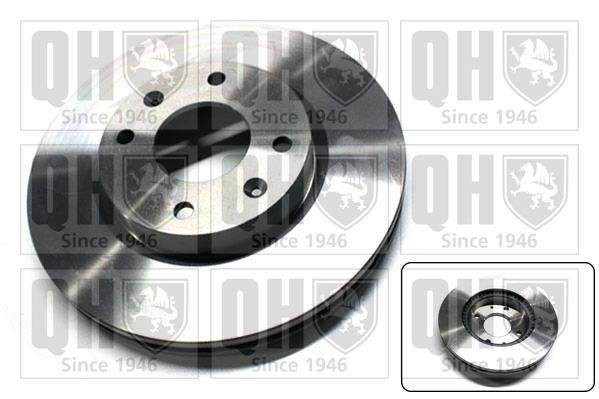 Quinton Hazell BDC5407 Front brake disc ventilated BDC5407