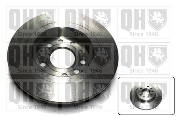Quinton Hazell BDC5413 Rear brake disc, non-ventilated BDC5413