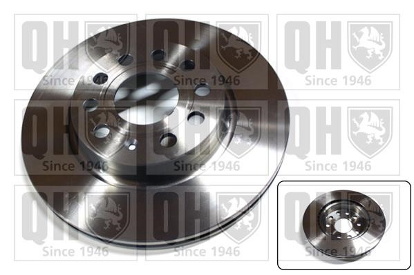 Quinton Hazell BDC5417 Front brake disc ventilated BDC5417