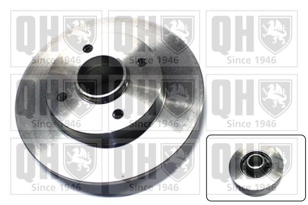 Quinton Hazell BDC5425 Rear brake disc, non-ventilated BDC5425