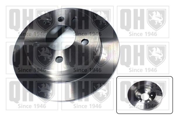 Quinton Hazell BDC5439 Rear brake disc, non-ventilated BDC5439