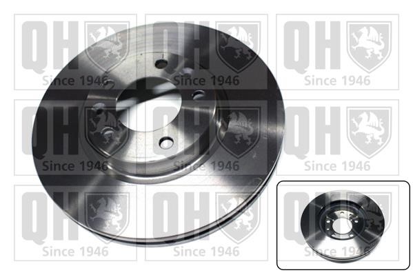 Quinton Hazell BDC5444 Front brake disc ventilated BDC5444