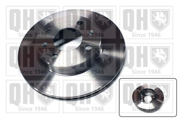 Quinton Hazell BDC5445 Front brake disc ventilated BDC5445