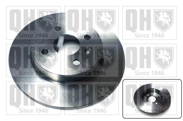 Quinton Hazell BDC5456 Rear brake disc, non-ventilated BDC5456