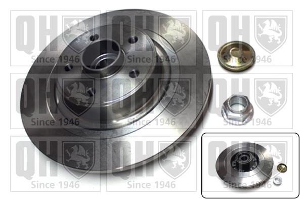 Quinton Hazell BDC5468 Rear brake disc, non-ventilated BDC5468
