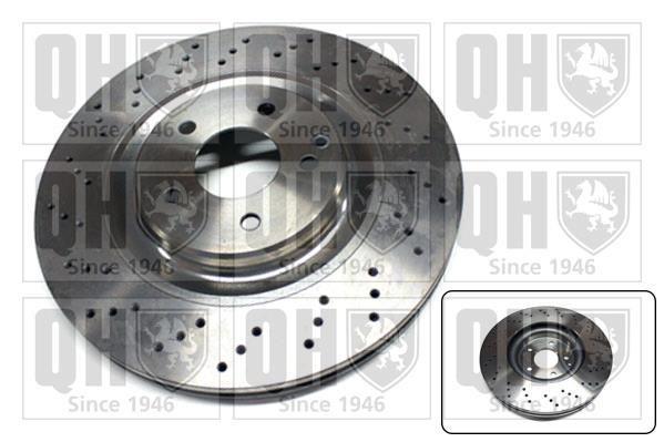 Quinton Hazell BDC5516 Front brake disc ventilated BDC5516