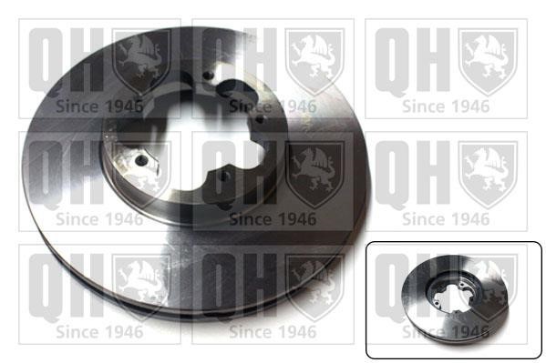 Quinton Hazell BDC5522 Front brake disc ventilated BDC5522