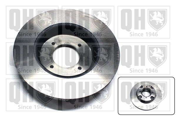 Quinton Hazell BDC3367 Unventilated front brake disc BDC3367