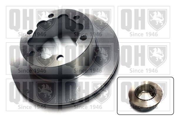 Quinton Hazell BDC5553 Rear ventilated brake disc BDC5553