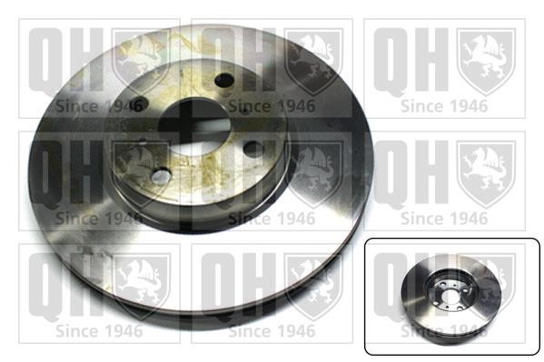 Quinton Hazell BDC5554 Front brake disc ventilated BDC5554