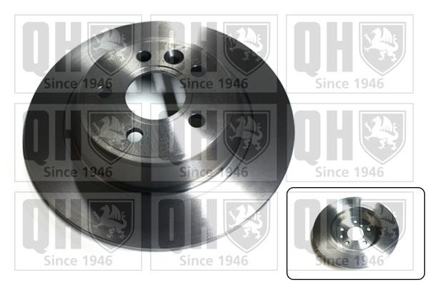 Quinton Hazell BDC5561 Rear brake disc, non-ventilated BDC5561