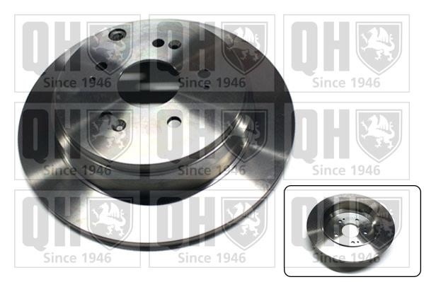 Quinton Hazell BDC5565 Rear brake disc, non-ventilated BDC5565