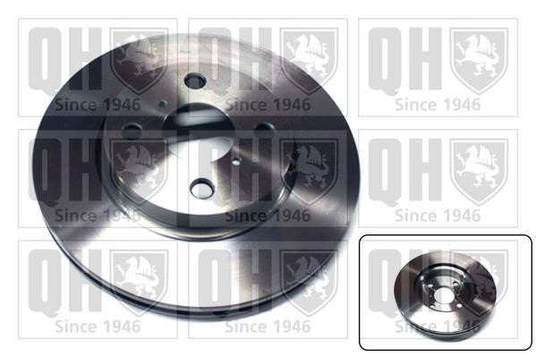 Quinton Hazell BDC5571 Front brake disc ventilated BDC5571
