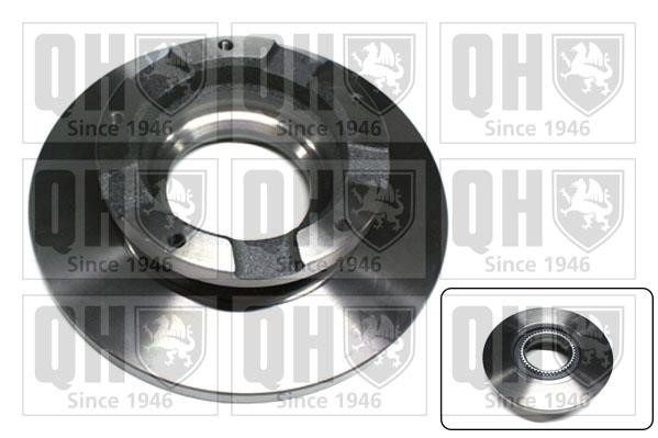 Quinton Hazell BDC5585 Rear brake disc, non-ventilated BDC5585