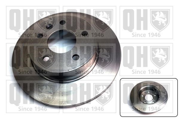 Quinton Hazell BDC5218 Unventilated front brake disc BDC5218
