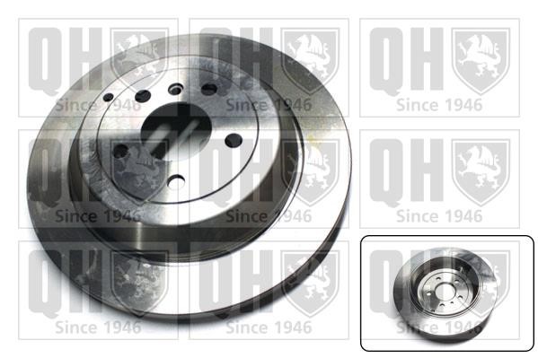 Quinton Hazell BDC5586 Rear brake disc, non-ventilated BDC5586