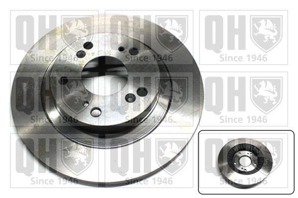 Quinton Hazell BDC5601 Rear brake disc, non-ventilated BDC5601