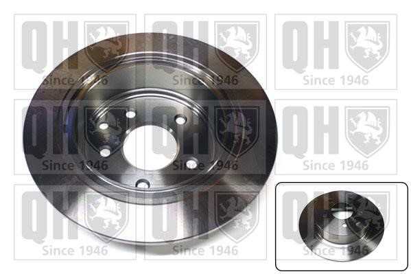 Quinton Hazell BDC5607 Rear brake disc, non-ventilated BDC5607