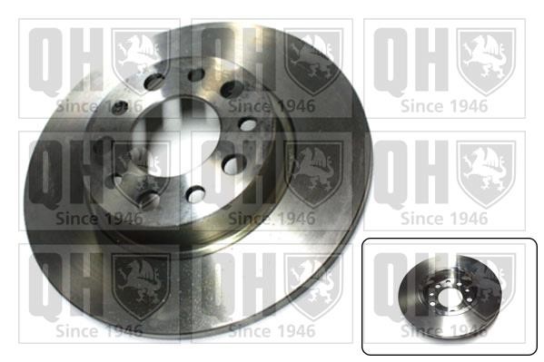 Quinton Hazell BDC5611 Rear brake disc, non-ventilated BDC5611