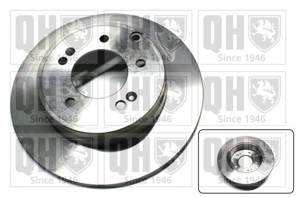 Quinton Hazell BDC5614 Rear brake disc, non-ventilated BDC5614