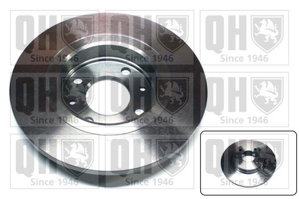 Quinton Hazell BDC5615 Unventilated front brake disc BDC5615