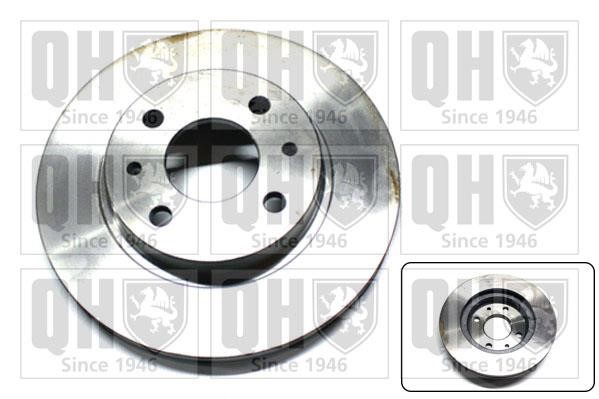 Quinton Hazell BDC5302 Front brake disc ventilated BDC5302
