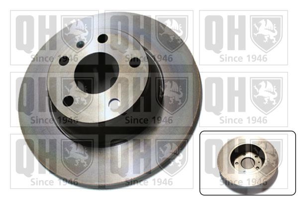 Quinton Hazell BDC5617 Rear brake disc, non-ventilated BDC5617