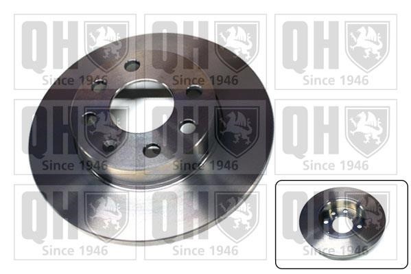 Quinton Hazell BDC5306 Unventilated front brake disc BDC5306