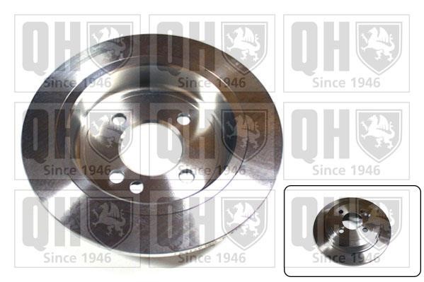 Quinton Hazell BDC5313 Rear brake disc, non-ventilated BDC5313