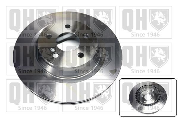 Quinton Hazell BDC5344 Rear ventilated brake disc BDC5344