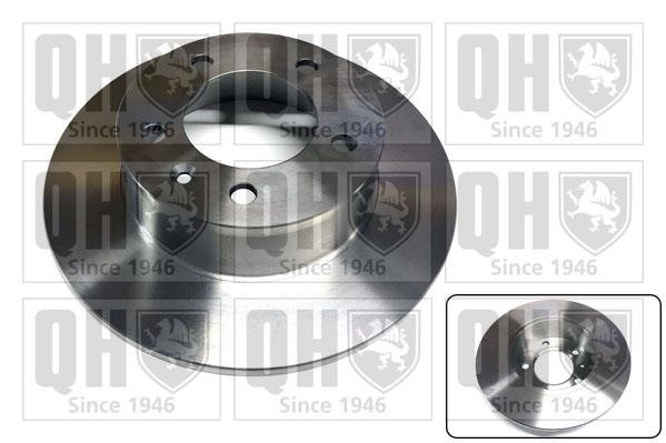 Quinton Hazell BDC5348 Rear brake disc, non-ventilated BDC5348