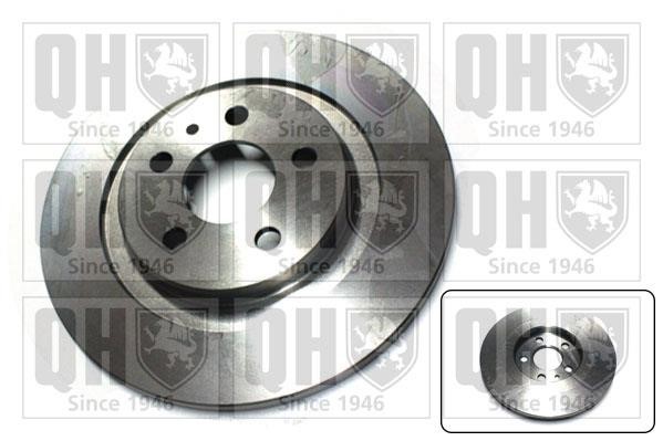 Quinton Hazell BDC5349 Rear brake disc, non-ventilated BDC5349