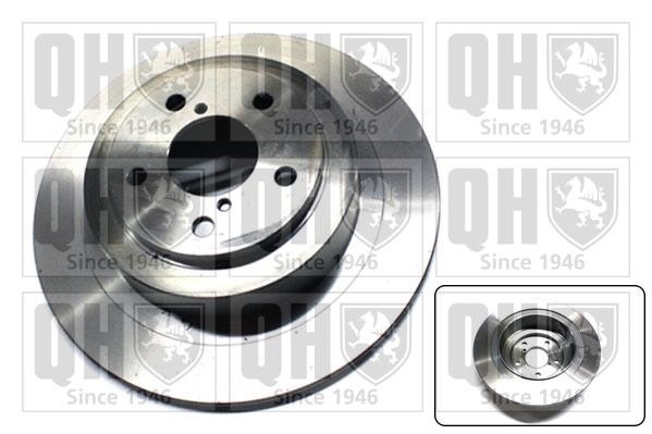 Quinton Hazell BDC5353 Rear brake disc, non-ventilated BDC5353