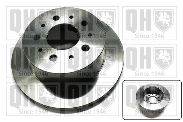 Quinton Hazell BDC5364 Rear brake disc, non-ventilated BDC5364
