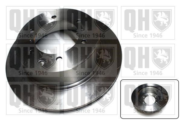 Quinton Hazell BDC5697 Rear ventilated brake disc BDC5697