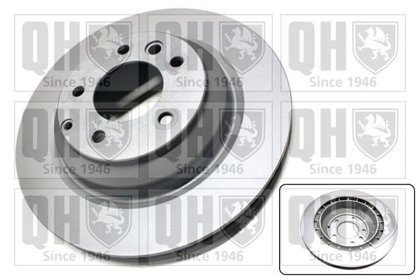 Quinton Hazell BDC5702 Rear ventilated brake disc BDC5702